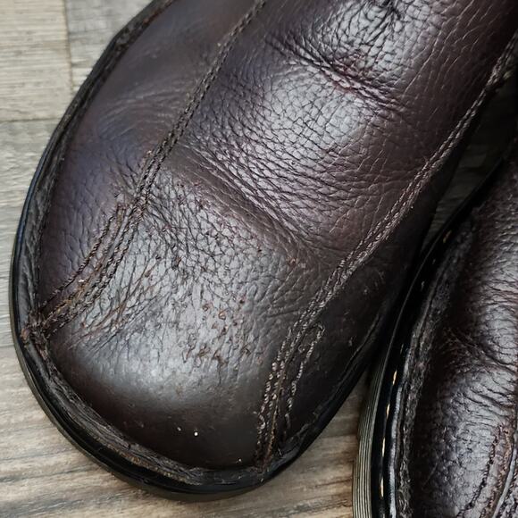 Dr. Martens Mens‎ Dark Brown Leather Slip-Ons Size 9 AW004 KV 05 P Neutral main image 6